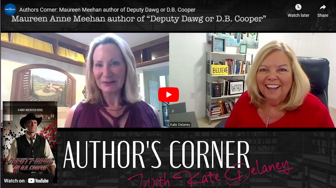 Authors Corner: Maureen Meehan author of Deputy Dawg or D.B. Cooper