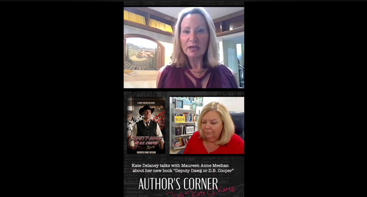 Kate Delaney and Maureen Anne Meehan talk about True Crime, Deputy Dawg or D.B. Cooper